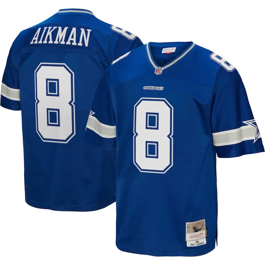 Troy Aikman Dallas Cowboys Mitchell &amp Ness Legacy Replica Jersey - Royal