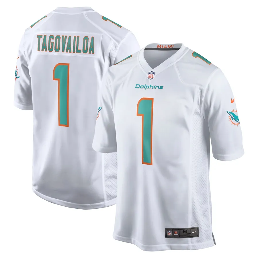Tua Tagovailoa Miami Dolphins Nike Game Jersey - White