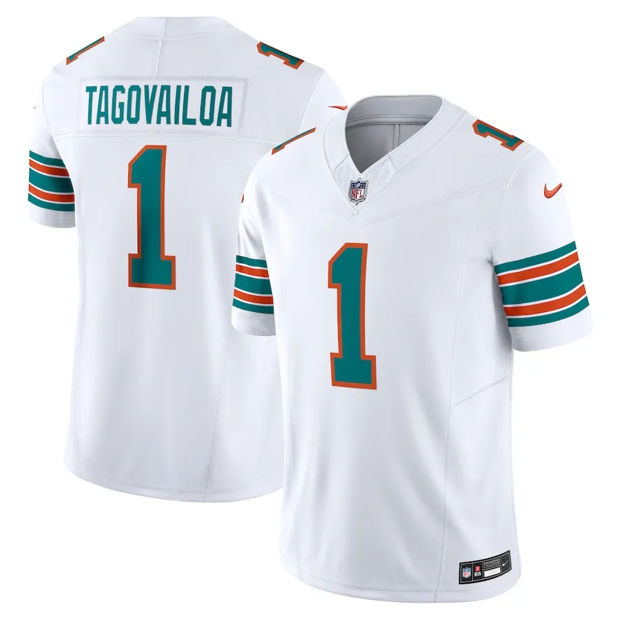 Tua Tagovailoa Miami Dolphins Nike Vapor F.U.S.E. Limited Jersey - White 8284