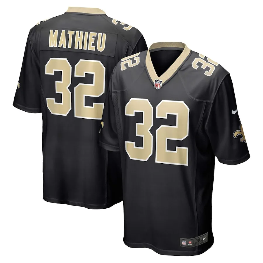 Tyrann Mathieu New Orleans Saints Nike Game Jersey - Black 3907