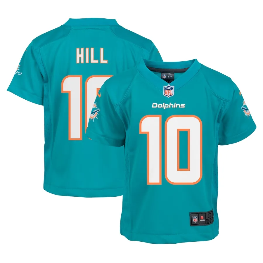 Tyreek Hill Miami Dolphins Nike Infant  Player Game Jersey - Aqua