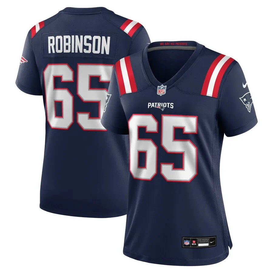 Tyrese Robinson New England Patriots Nike Women's  Game Jersey -  Navy