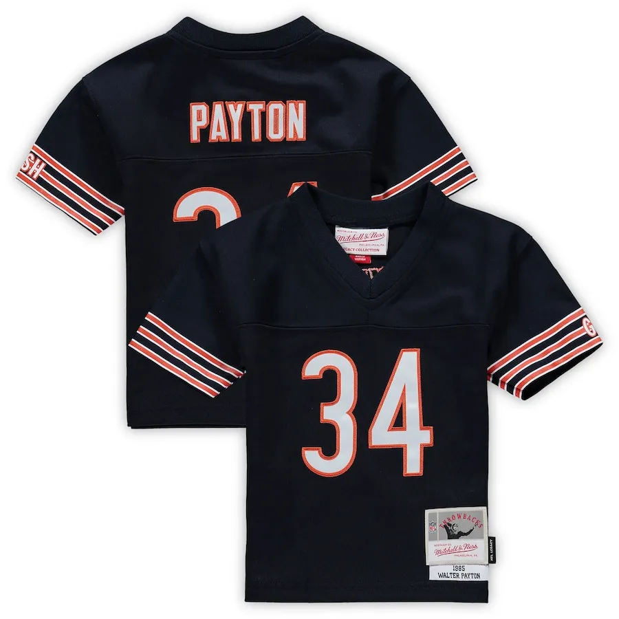 Walter Payton Chicago Bears Mitchell &amp Ness Infant 1985 Retired Legacy Jersey - Navy