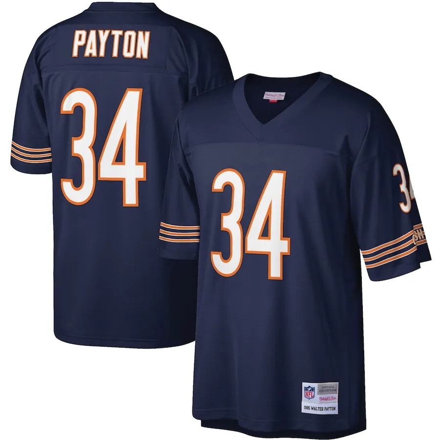 Walter Payton Chicago Bears Mitchell &amp Ness Legacy Replica Jersey - Navy