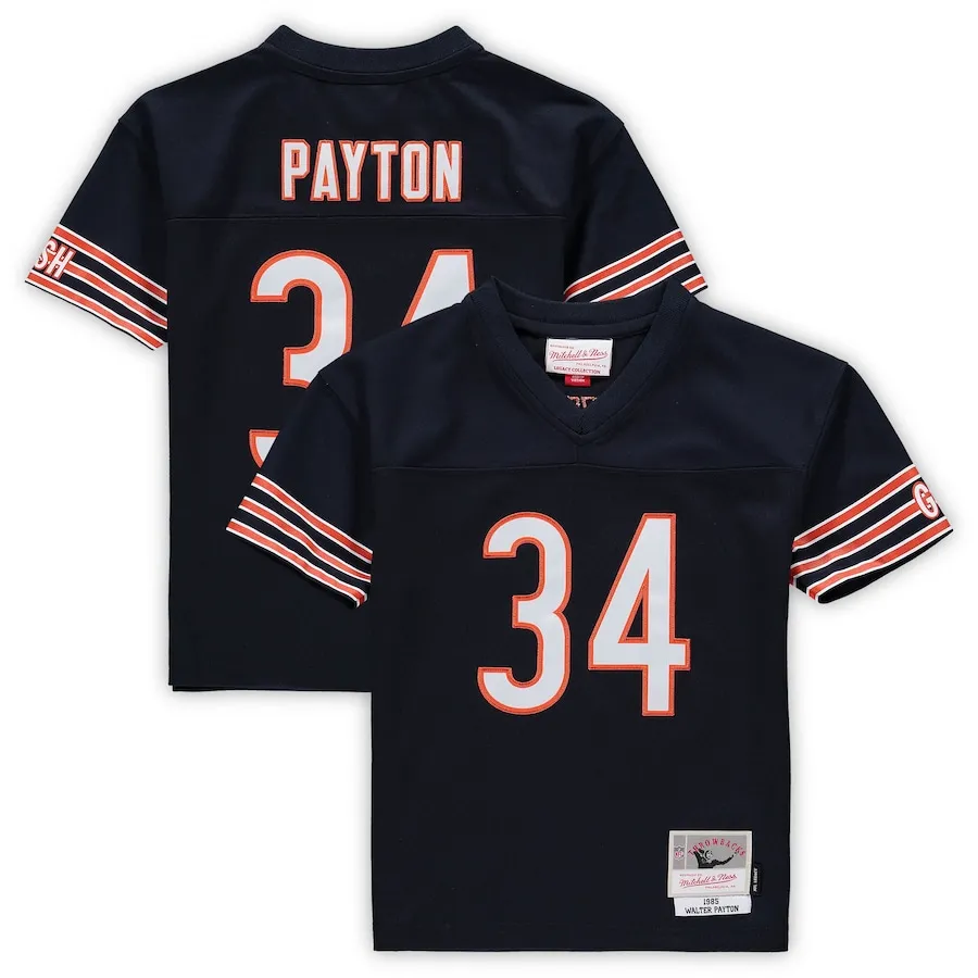 Walter Payton Chicago Bears Mitchell &amp Ness Male Preschool Retired Legacy Jersey - Navy
