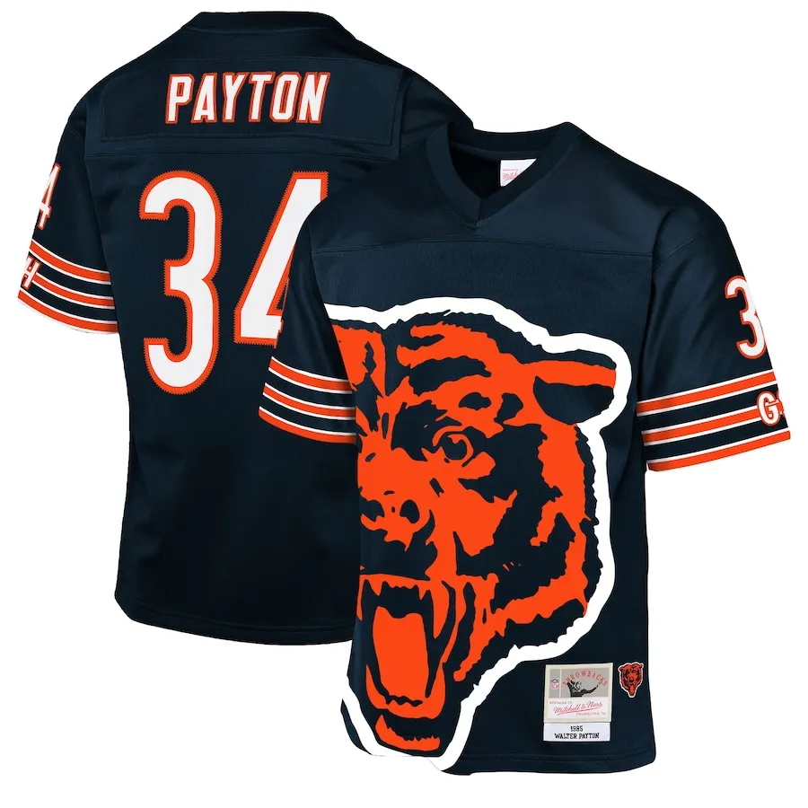 Walter Payton Chicago Bears Mitchell &amp Ness Youth 1985 Throwback Fashion Jersey - Navy