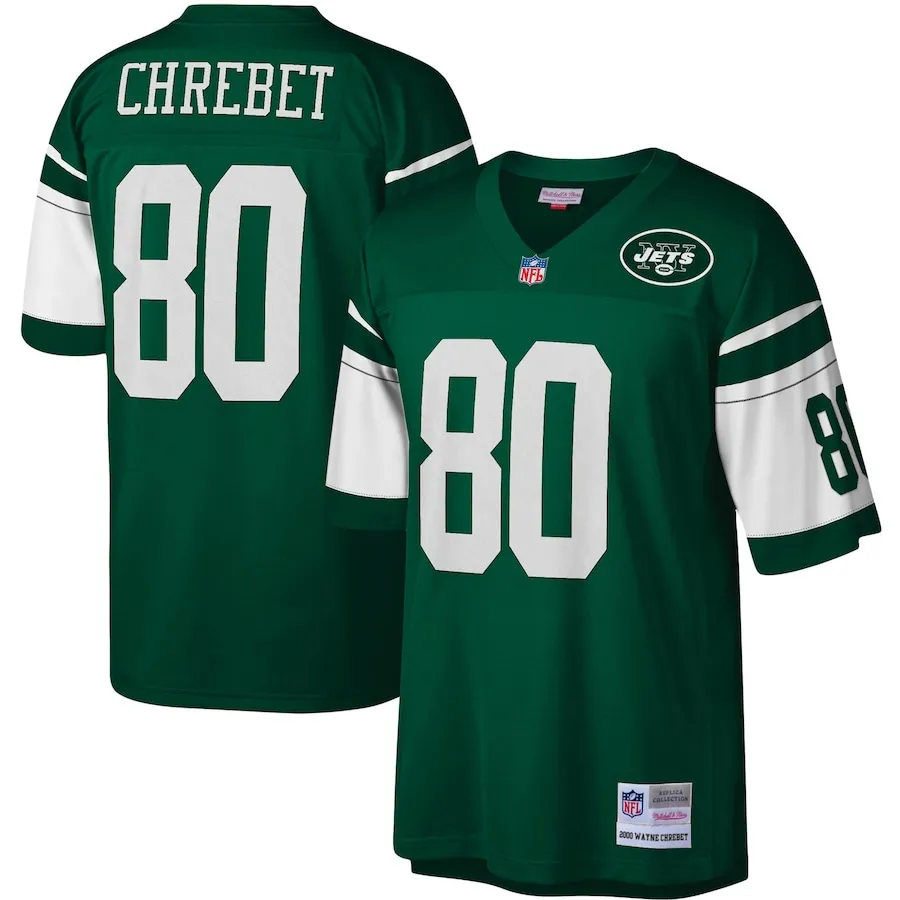 Wayne Chrebet New York Jets Mitchell &amp Ness Legacy Replica Jersey - Green