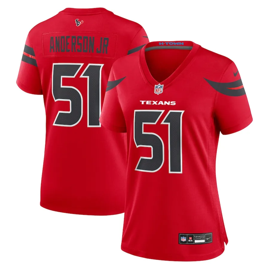Will Anderson Jr. Houston Texans Nike Women's Alternate Game Jersey - Red