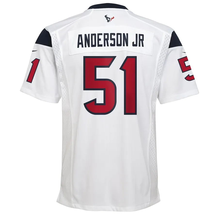 Will Anderson Jr. Houston Texans Nike Youth Game Jersey - White 1533