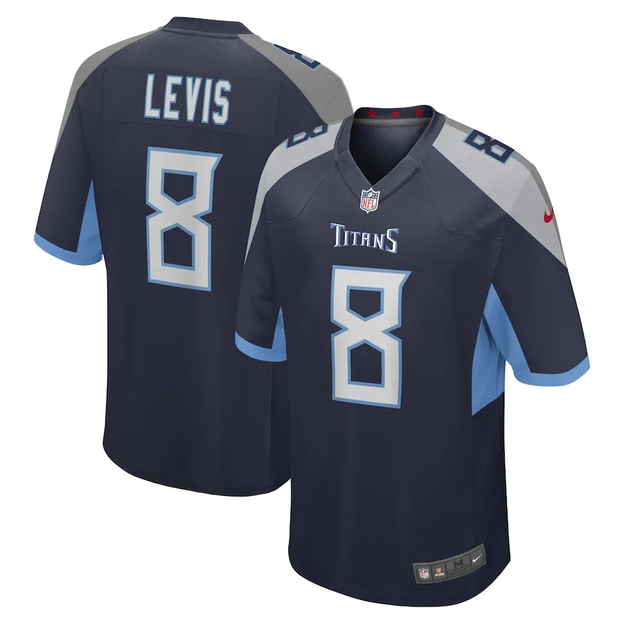 Will Levis Tennessee Titans Nike  Game Jersey - Navy