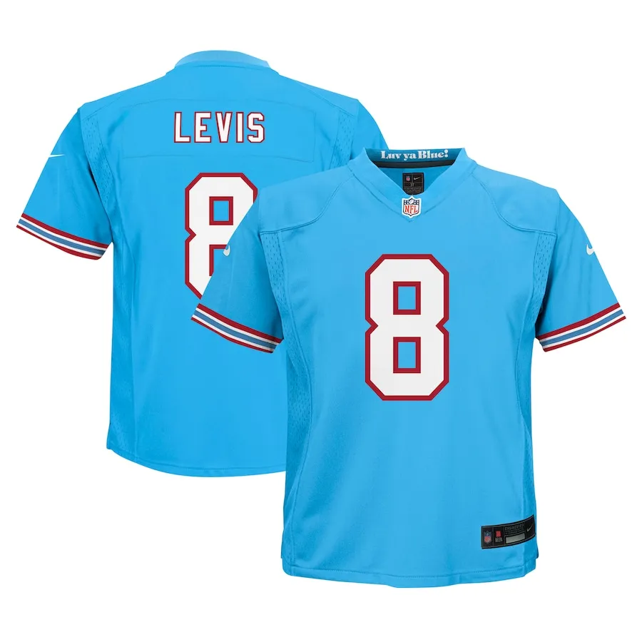 Will Levis Tennessee Titans Nike Infant Alternate Player Game Jersey - Light Blue