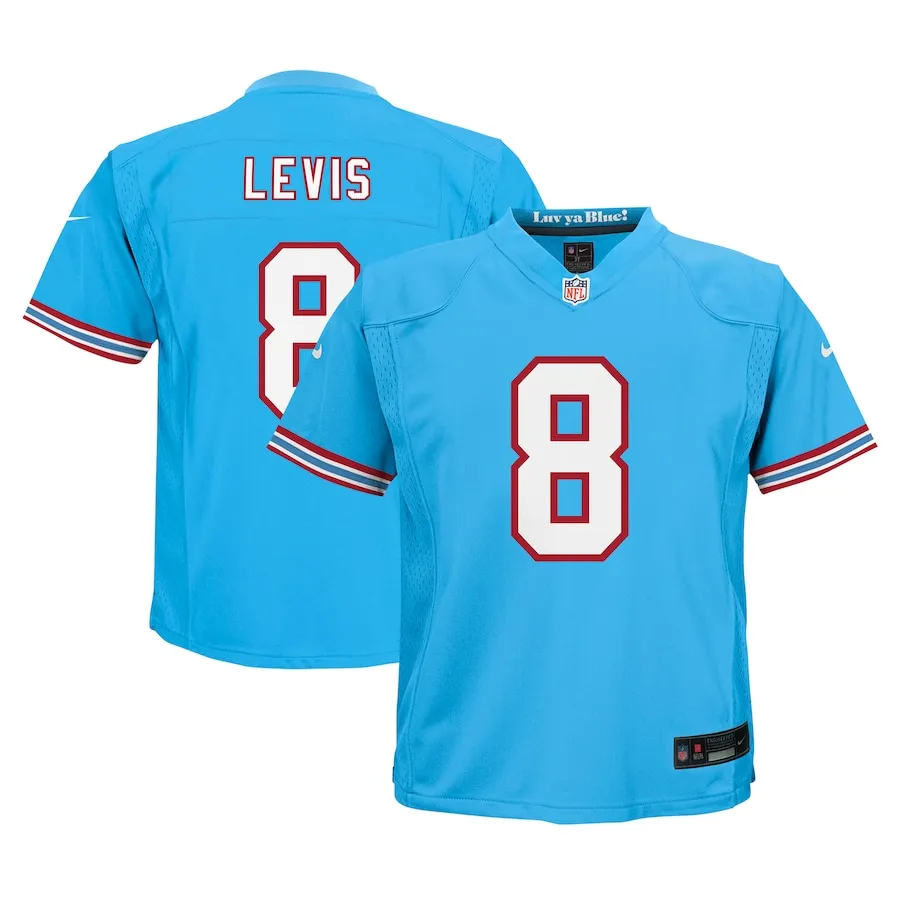Will Levis Tennessee Titans Nike Preschool Alternate Player Game Jersey - Light Blue