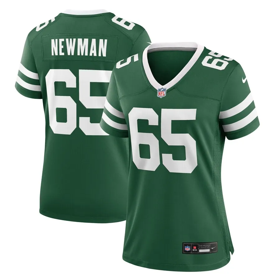 Xavier Newman New York Jets Nike Women's Team Game Jersey - Legacy Green