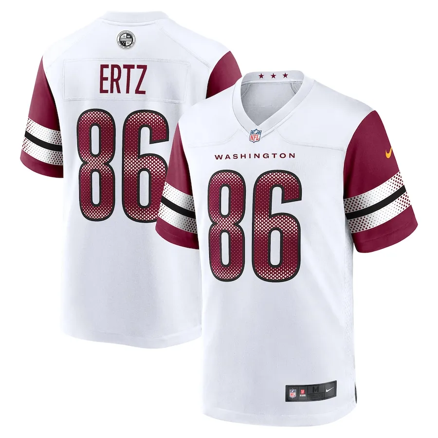 Zach Ertz Washington Commanders Nike Game Jersey -  White