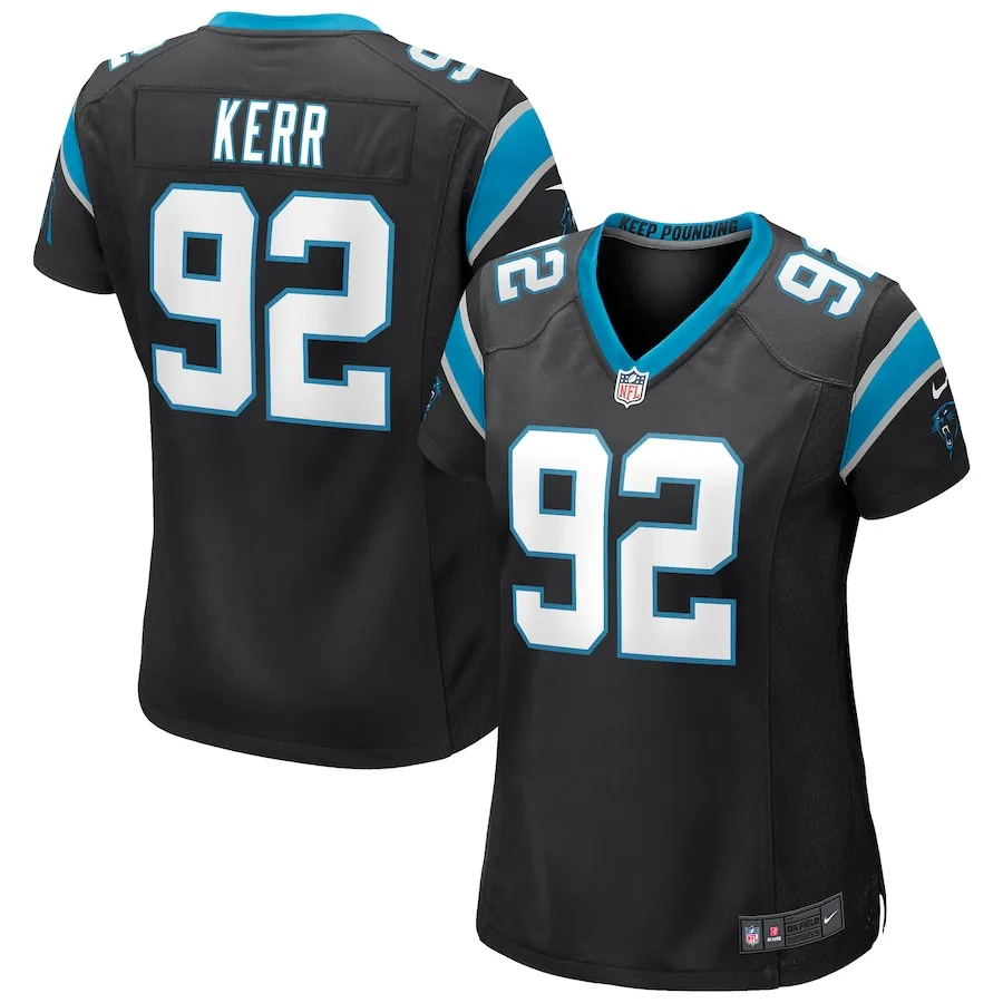 Zach Kerr Carolina Panthers Nike Women's Game Jersey - Black