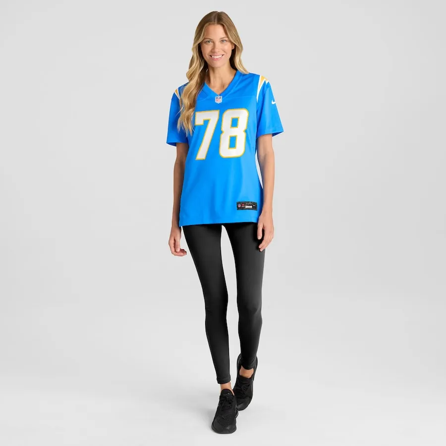 Zack Bailey Los Angeles Chargers Nike Women's Player Game Jersey - Powder Blue