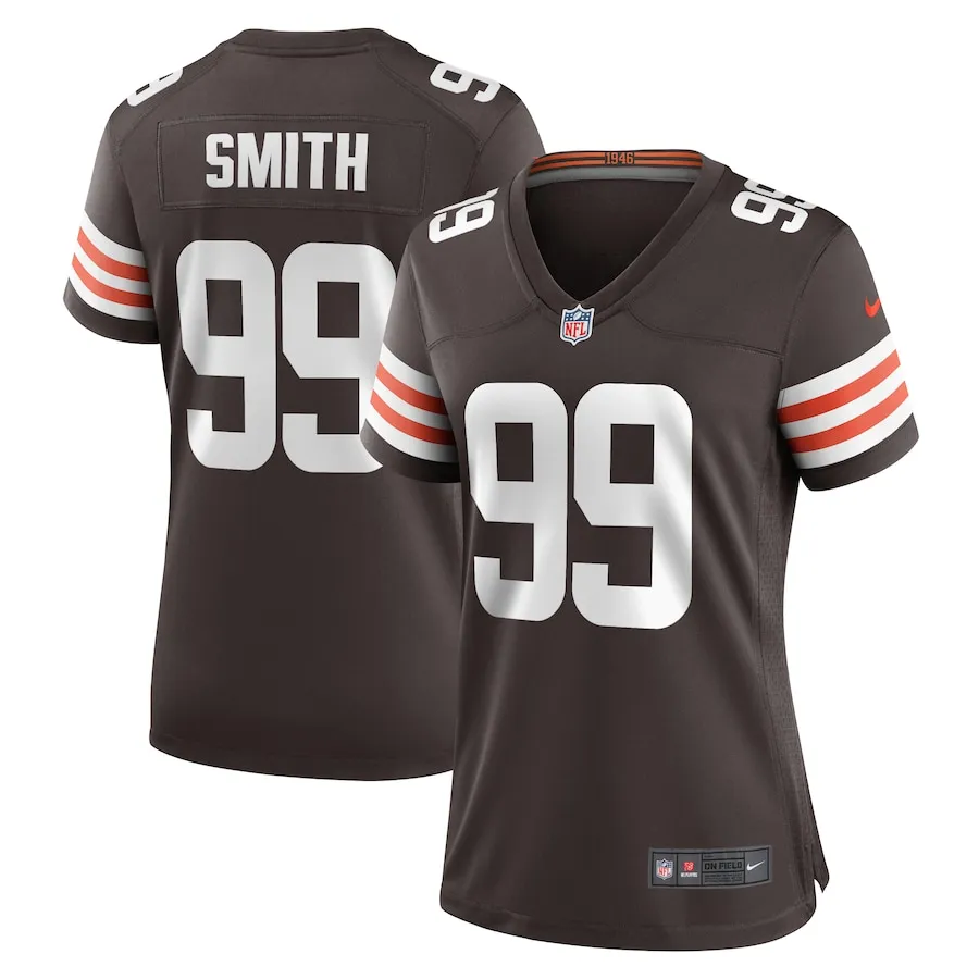 Za'Darius Smith Cleveland Browns Nike Women's Team Game Jersey -  Brown