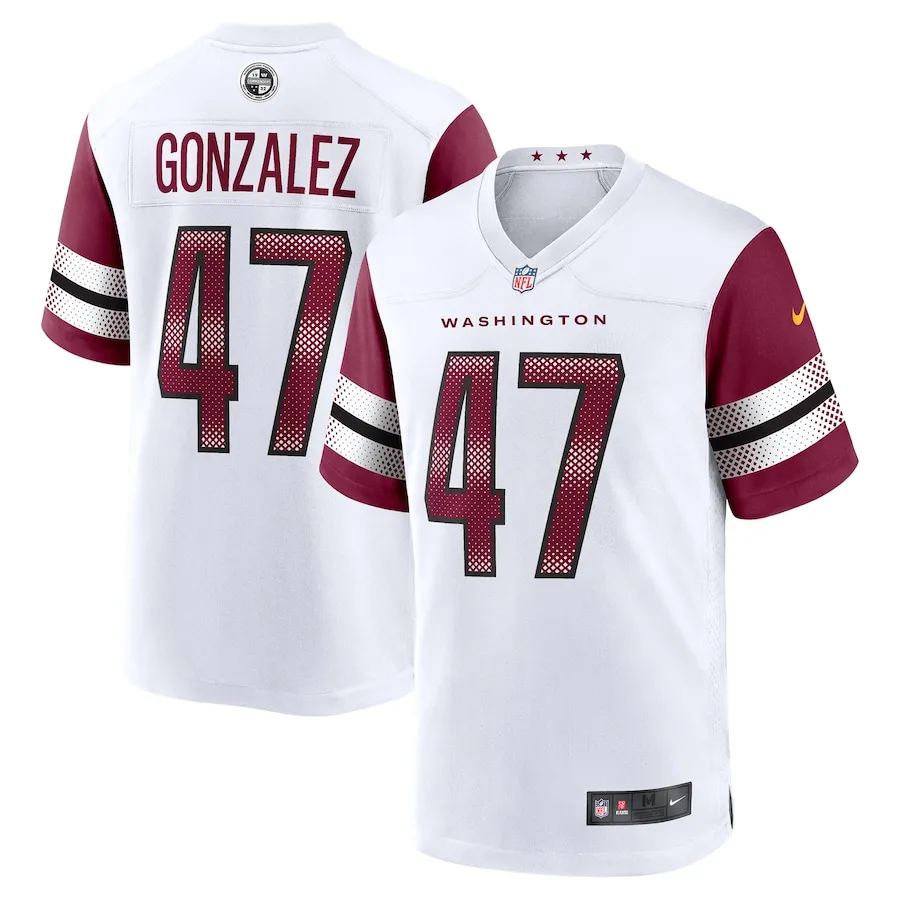 Zane Gonzalez Washington Commanders Nike Game Jersey -  White